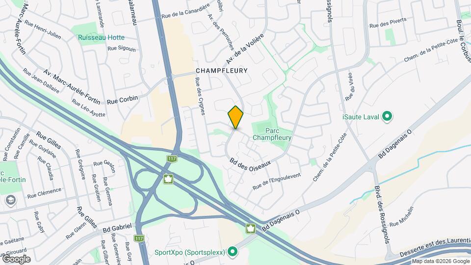 2703 Des Oiseaux Boul Map and Location Details