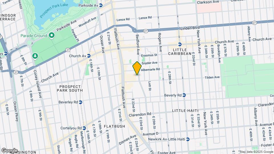 2322 Bedford Ave Map and Location Details