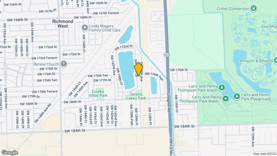 13923 SW 177th St Map and Location Details