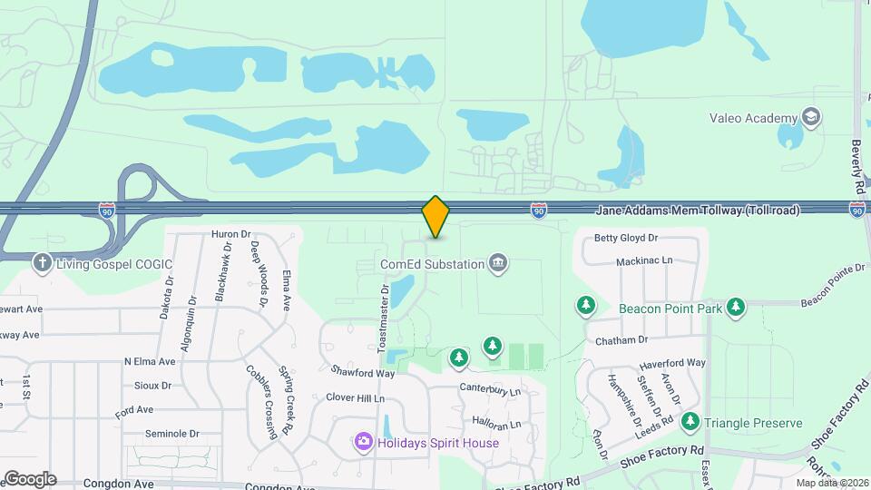 1289 Bradley Cir Map and Location Details