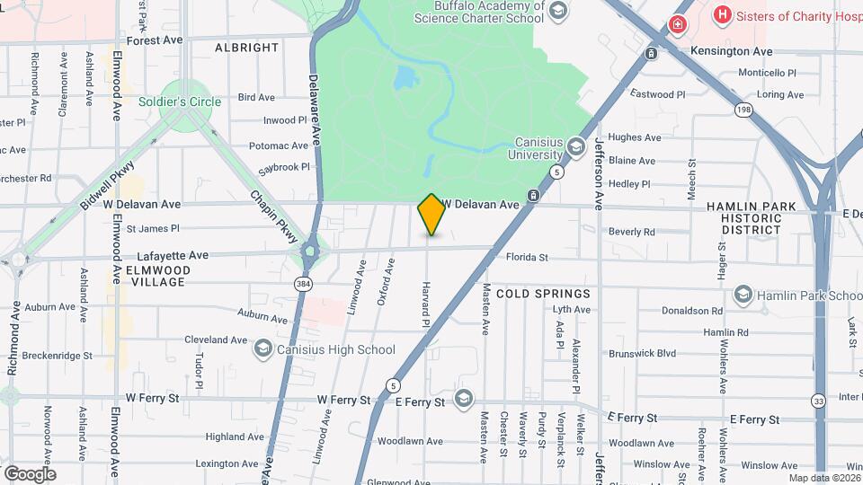 972 Lafayette Ave, Unit 972 Lafayette Ave, Lower Map and Location Details