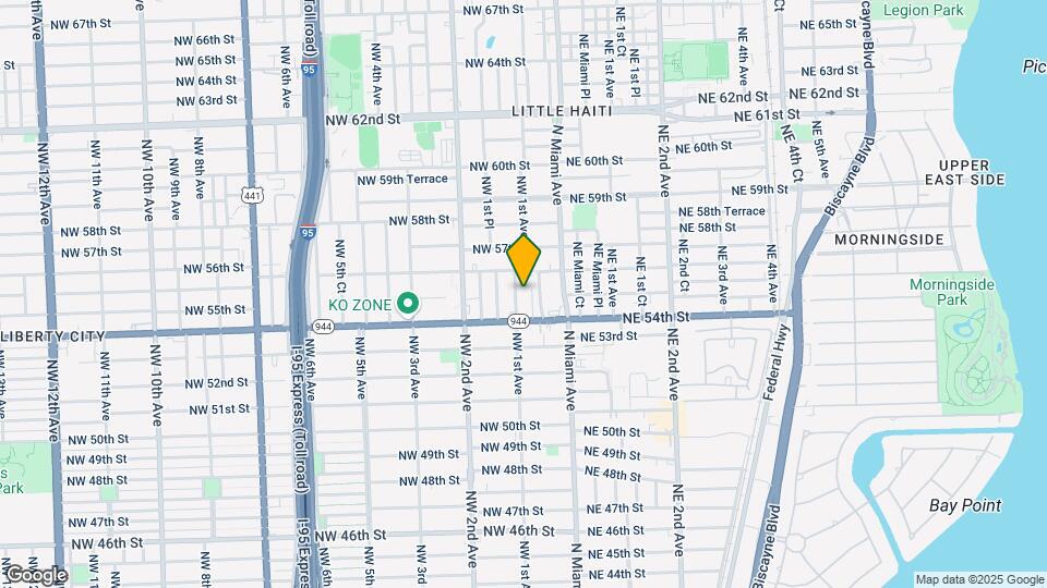 5511 NW 1st Ave Mapa y Detalles de la Ubicación