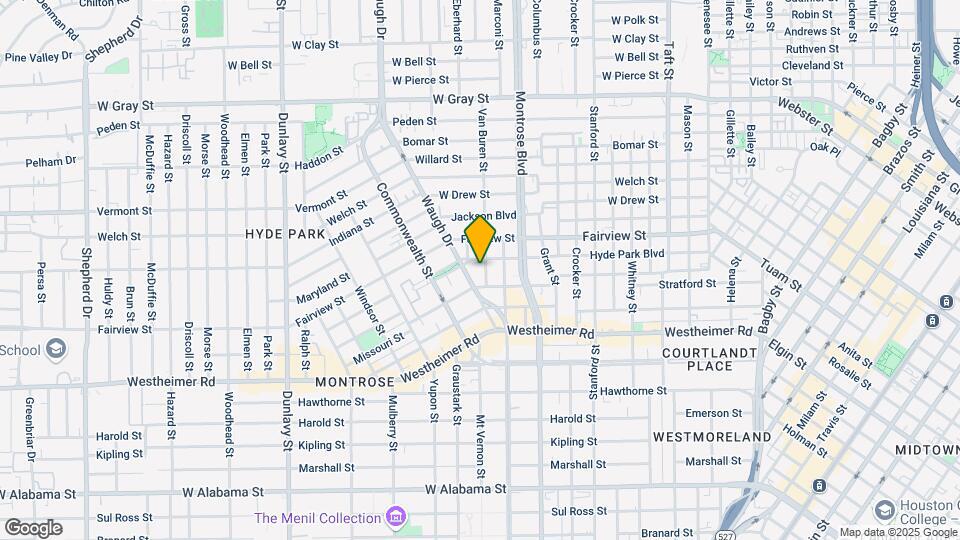 2508 Van Buren St, Unit 1 Mapa y Detalles de la Ubicación
