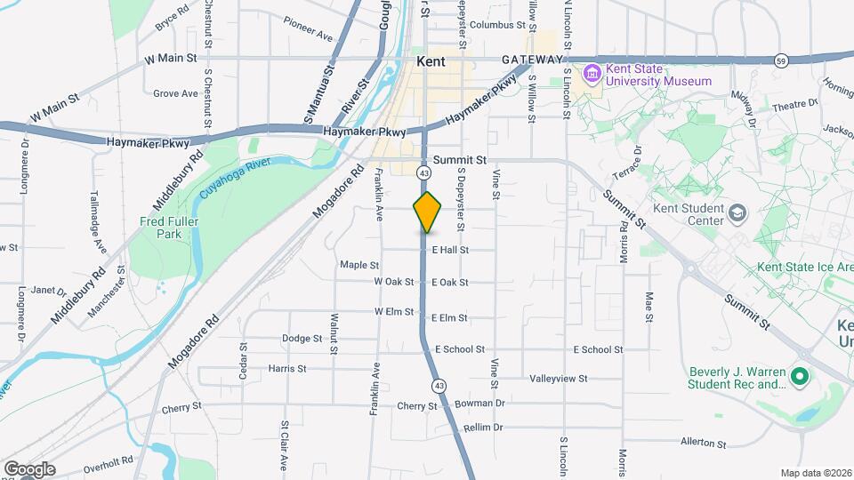 641 S Water St Mapa y Detalles de la Ubicación