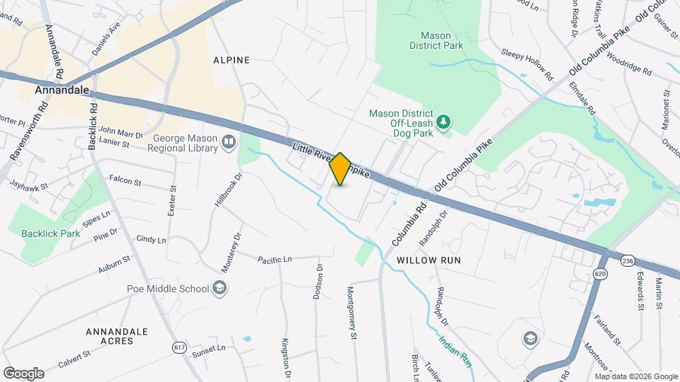 4655 Logsdon Dr Map and Location Details