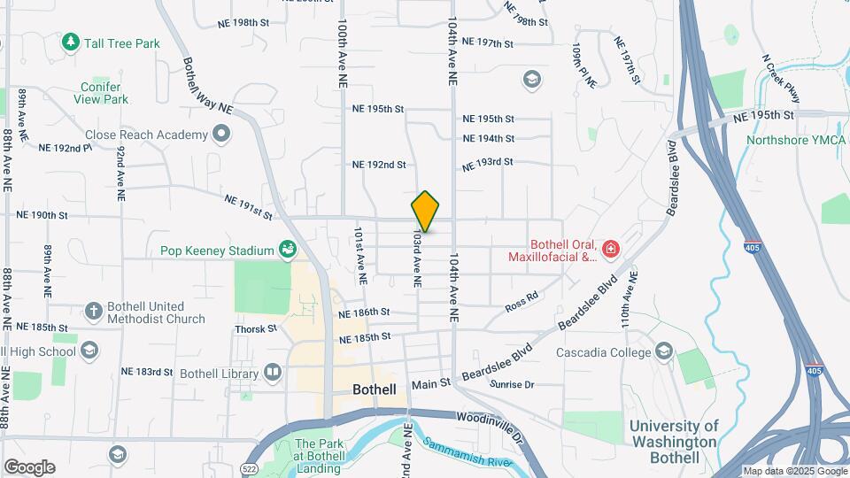 Bothell Pointe Map and Location Details