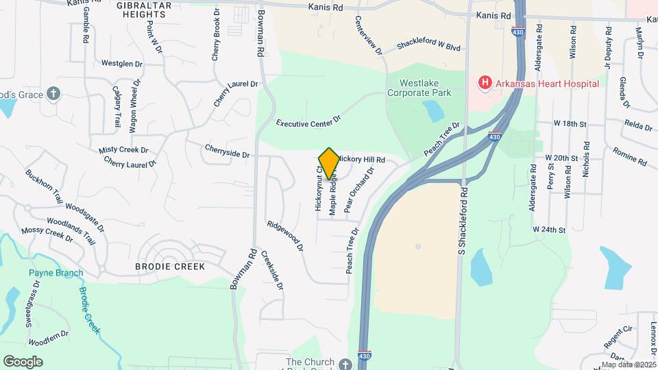2214 Maple Ridge Rd Map and Location Details