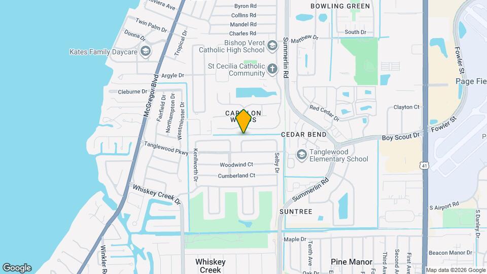 1525 Covington Cir E Map and Location Details