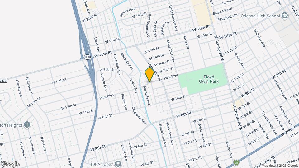 1211 Santa Rosa Ave Mapa y Detalles de la Ubicación
