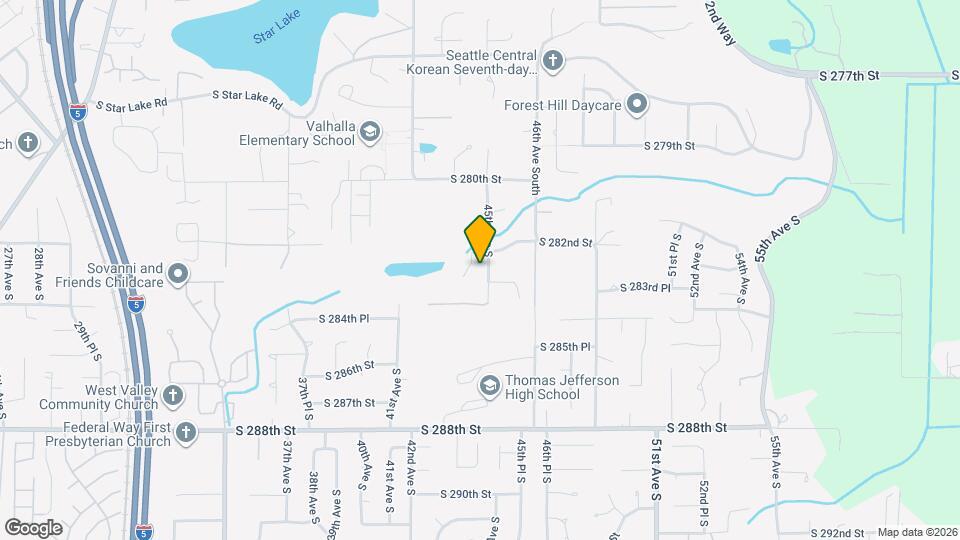 28219 45th Ave S Map and Location Details