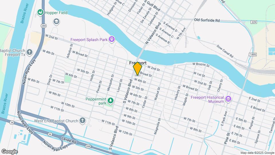 1014 W 4th St Map and Location Details