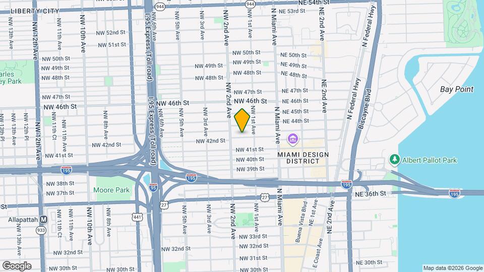 151 NW 42nd St Map and Location Details