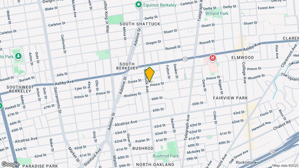 3055 Shattuck Ave. Map and Location Details