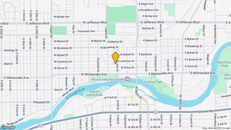 709 Ann St Map and Location Details