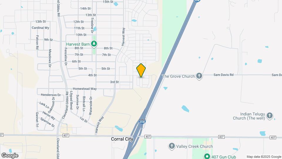 512 Parkside Dr Mapa y Detalles de la Ubicación