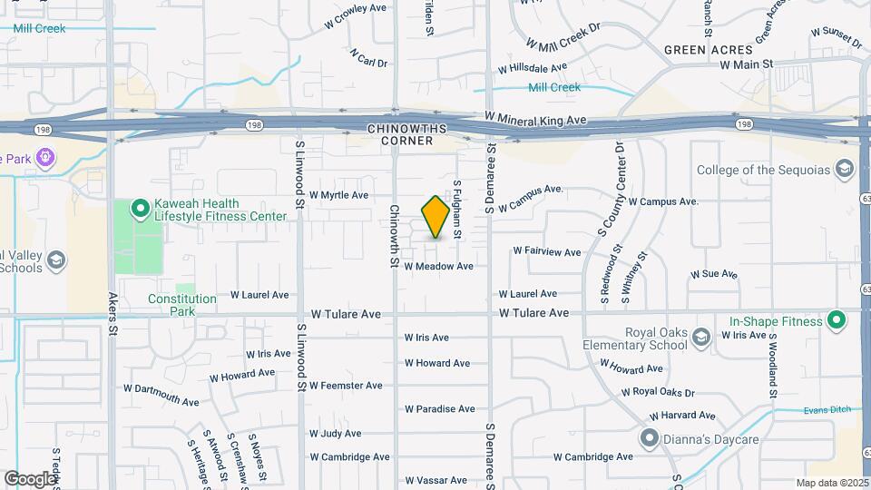 3930 W Meadow Ave Map and Location Details