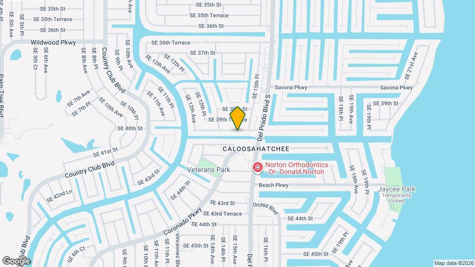 1404 SE 40th St Map and Location Details