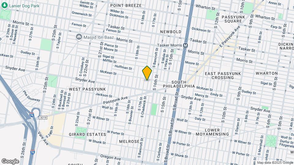2016 S Chadwick St Map and Location Details