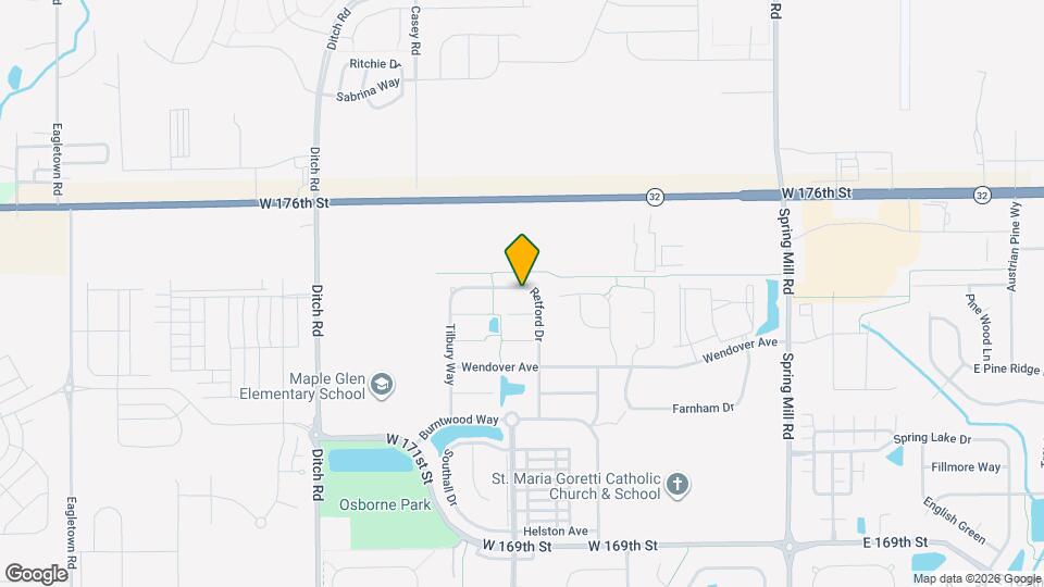 959 Retford Dr Map and Location Details