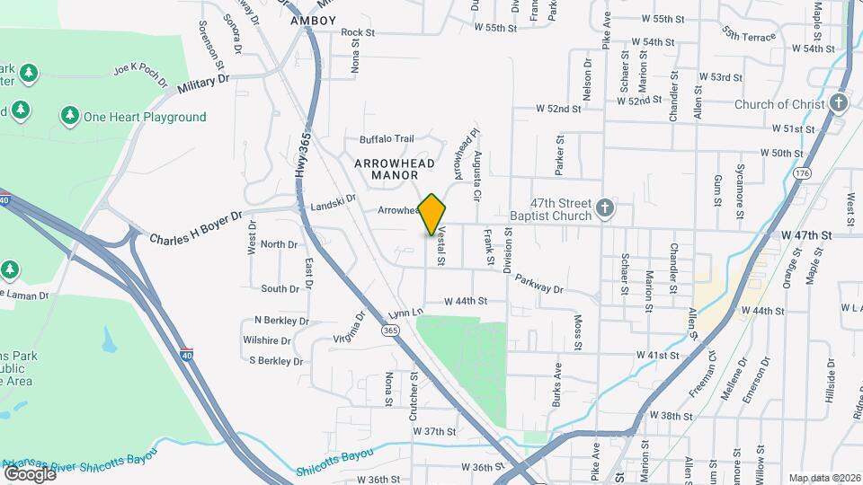 4600 Lynn Ln Map and Location Details