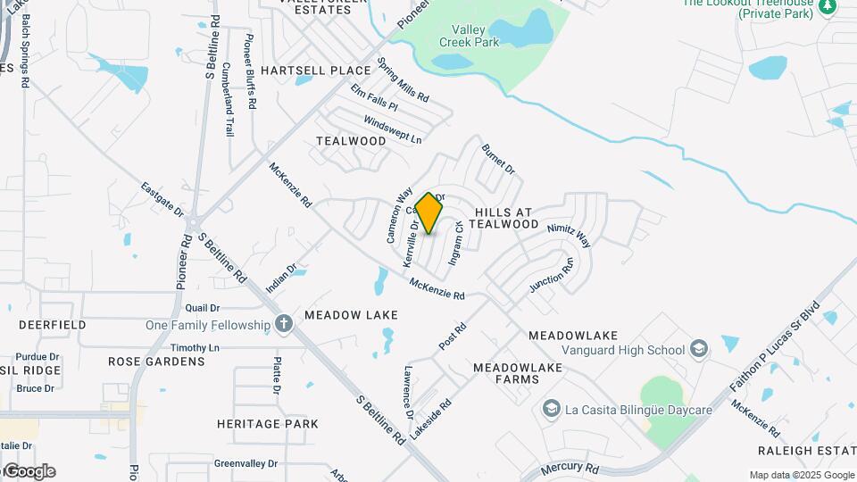 2841 Ingram Cir Mapa y Detalles de la Ubicación
