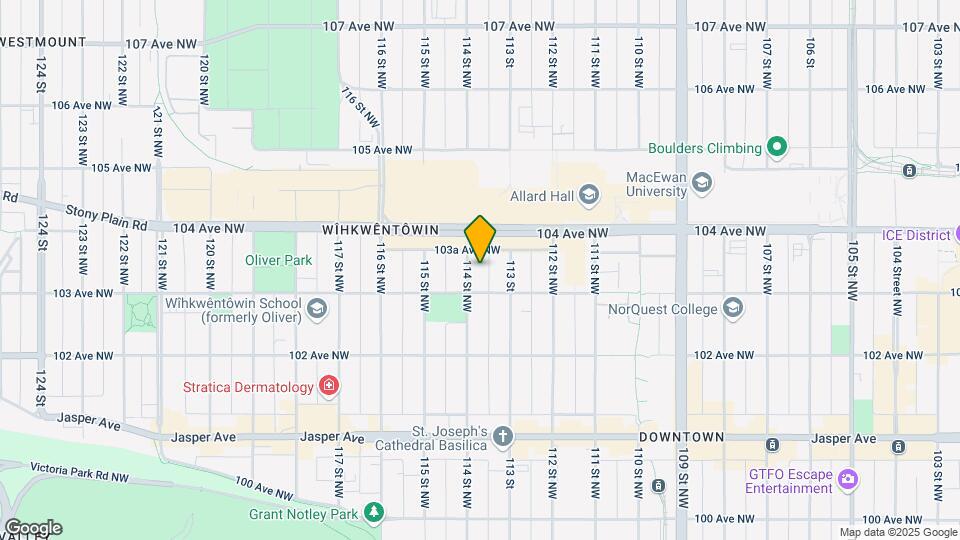 10325 114th St NW Map and Location Details