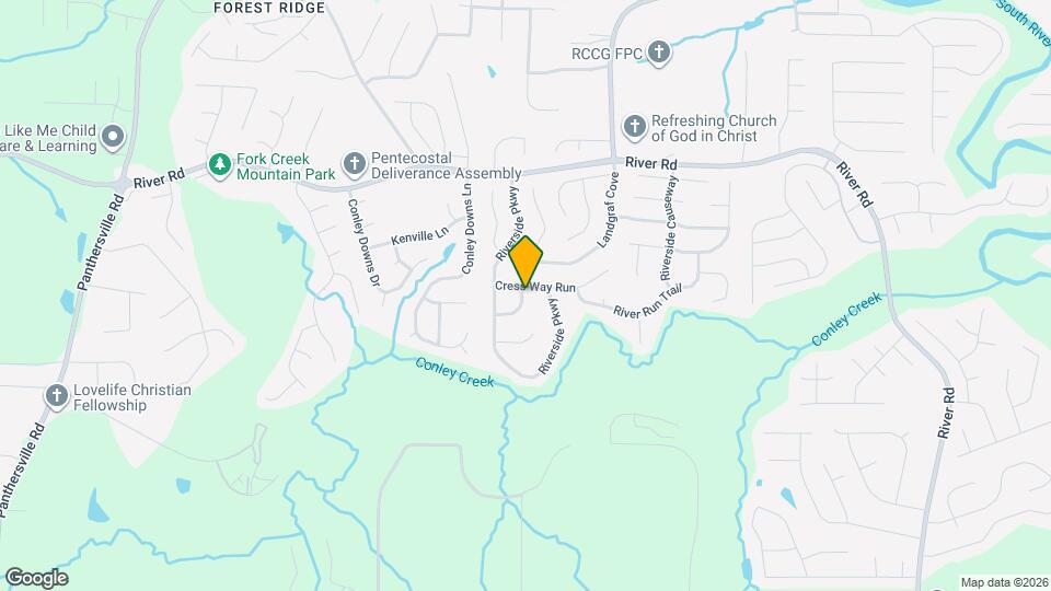 3828 Leyland Dr Mapa y Detalles de la Ubicación