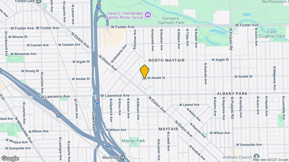 4865 N Kilbourn Ave Map and Location Details