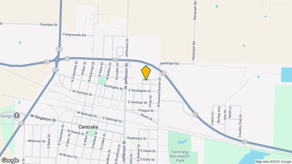 711 E Brick St Mapa y Detalles de la Ubicación