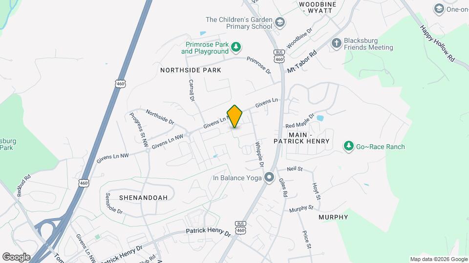 1708 Aden Lane Map and Location Details