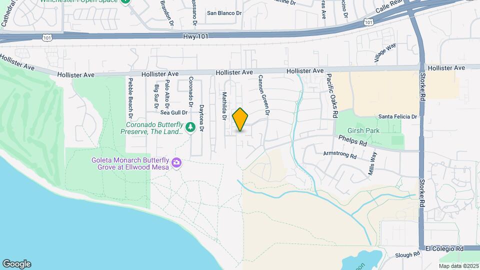 400 Ellwood Beach Dr Map and Location Details