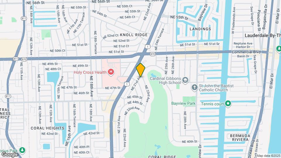 4804-4806-4806 NE 21st Ave Map and Location Details