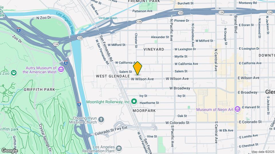 673 W Wilson Ave, Unit A Mapa y Detalles de la Ubicación