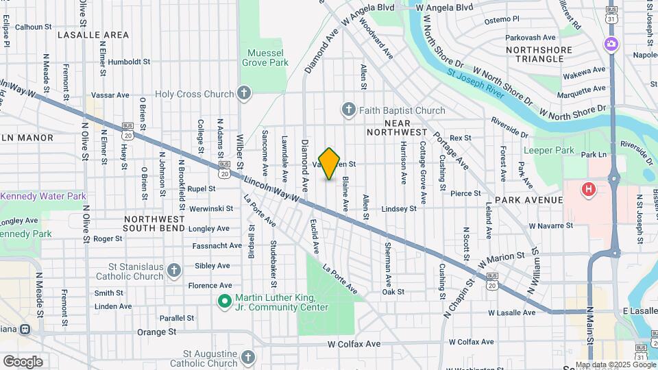 730 Cleveland Ave Map and Location Details