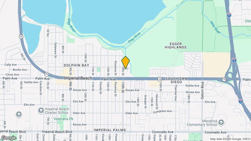 645 13th St Map and Location Details