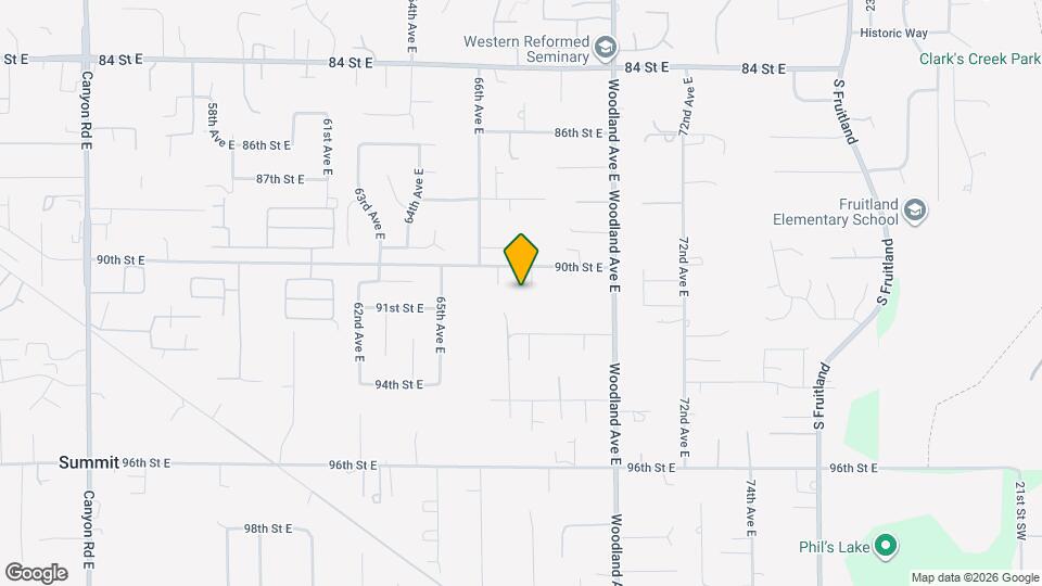 9014 67th Avenue Ct E Map and Location Details