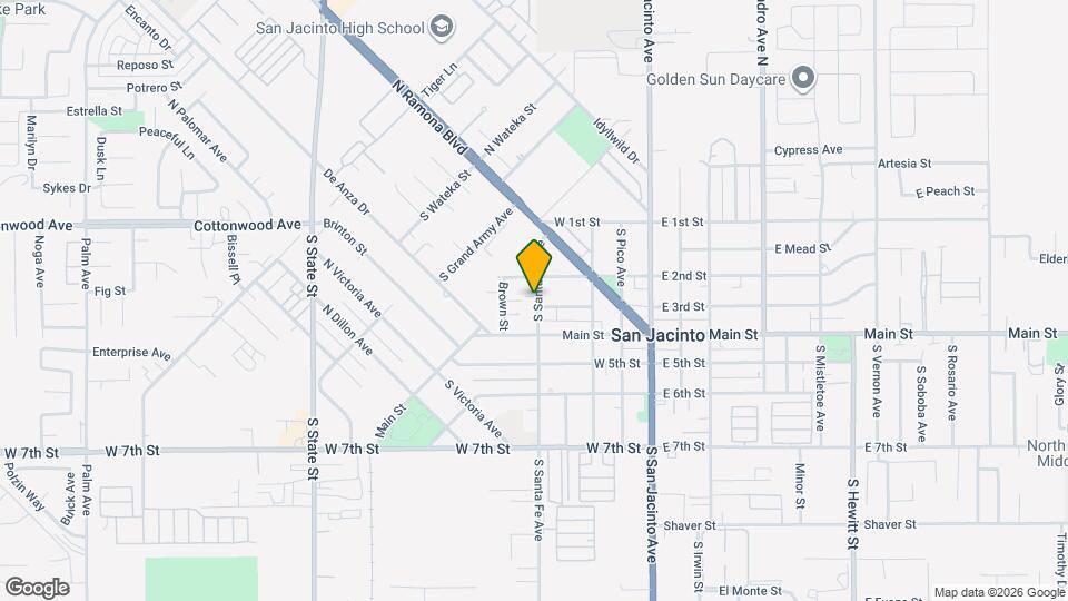 262 S Santa Fe Ave, Unit 262 Map and Location Details