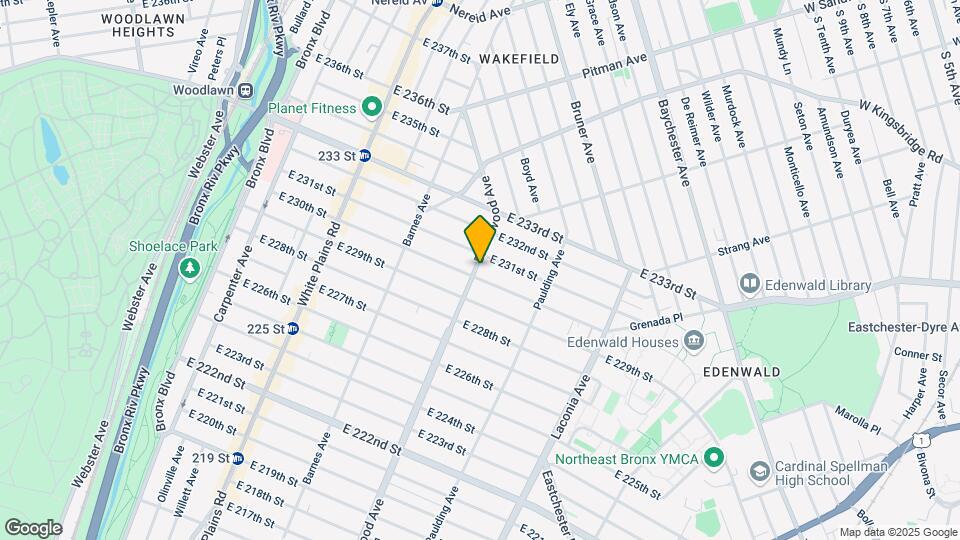 4128 Bronxwood Map and Location Details