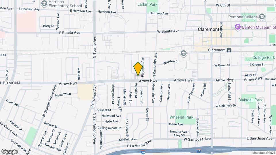 915 W Arrow Hwy, Unit 5 Map and Location Details