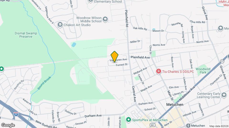 57 Forrest St Map and Location Details