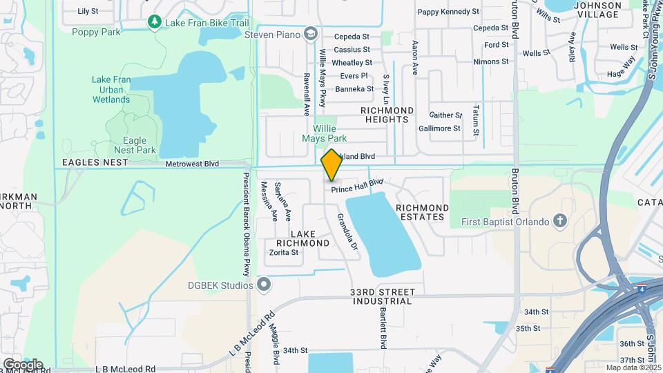 4523 Prince Hall Blvd Map and Location Details