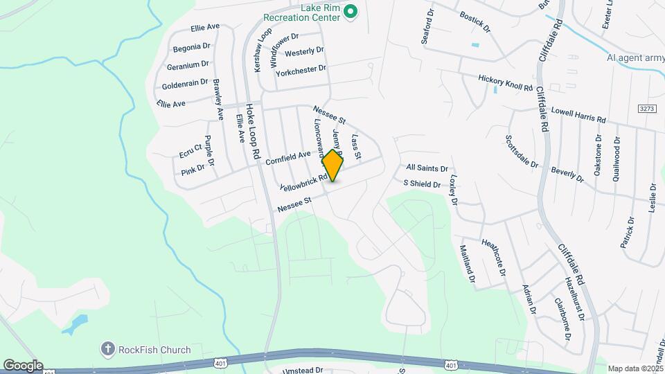 5407 Nessee St Map and Location Details