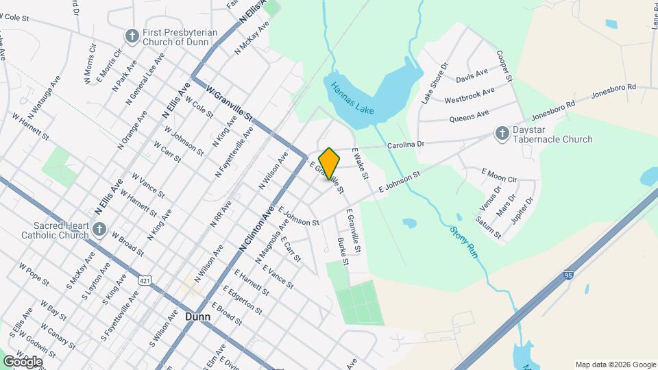 207 Jackson St Map and Location Details