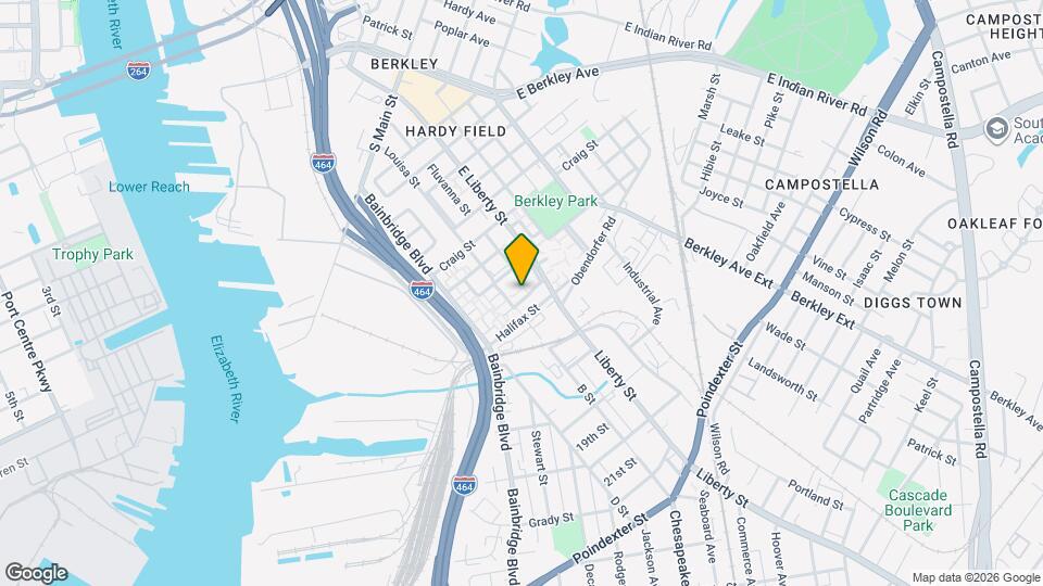 911 Sherman Ln Map and Location Details