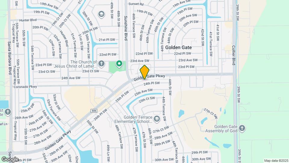 4601 24th Pl SW Map and Location Details