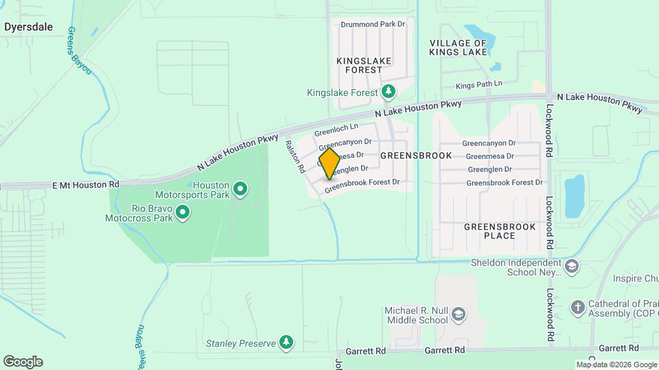 11727 Greensbrook Forest Dr Map and Location Details