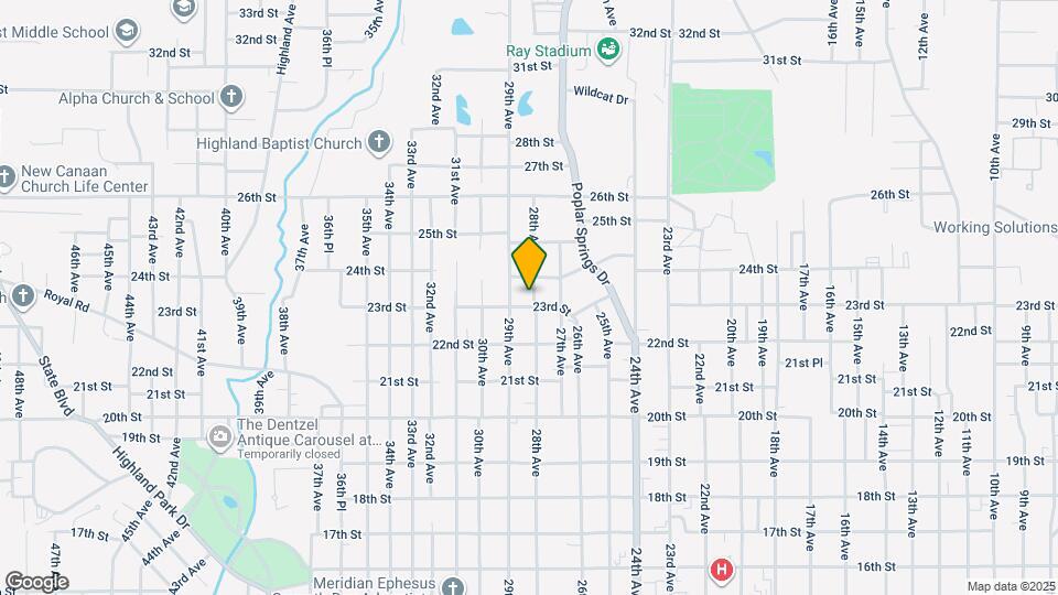 2307 28th Ave Map and Location Details