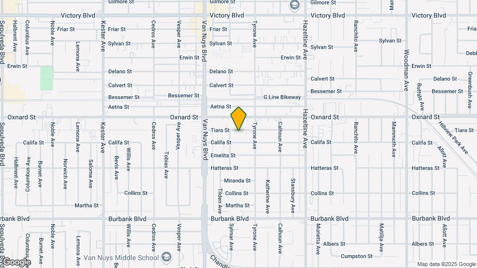 14342 Tiara St Mapa y Detalles de la Ubicación