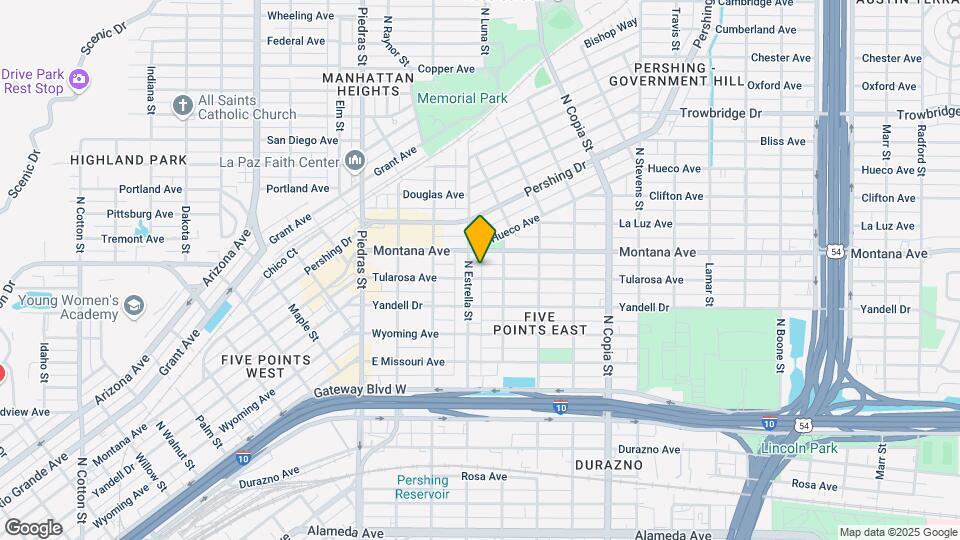 3211 Tularosa Ave Map and Location Details