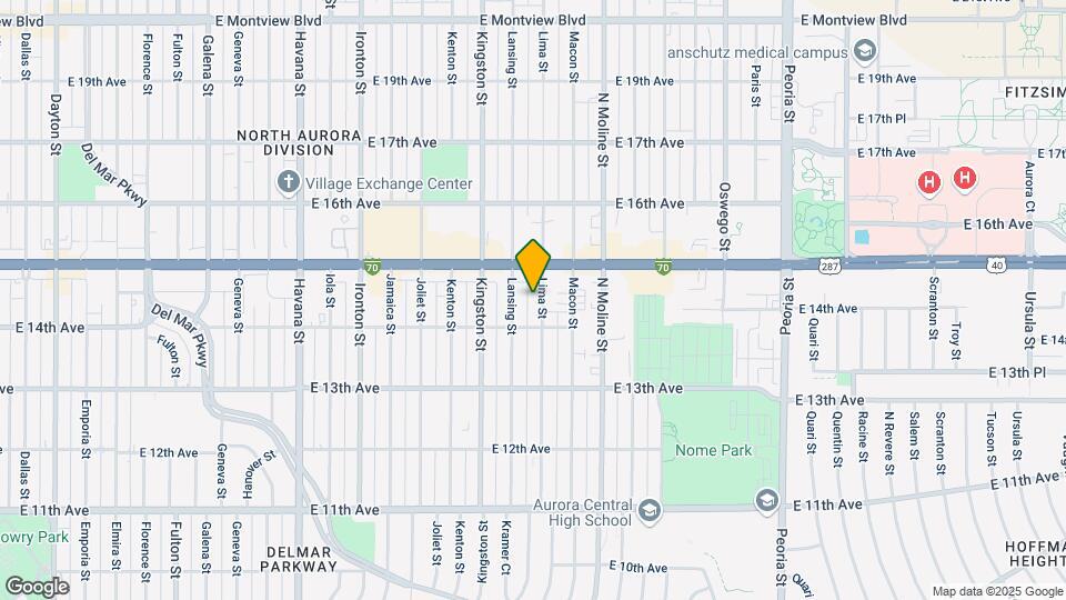 1445-1451 Lima St Map and Location Details